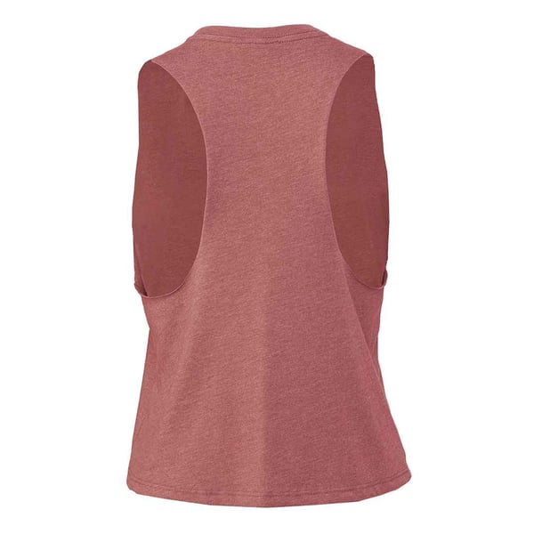 Bella + Canvas Womens/Ladies Racerback Cropped Sleeveless Tank Top