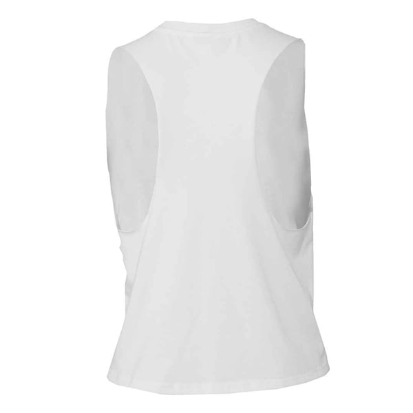 Bella + Canvas Womens/Ladies Racerback Cropped Sleeveless Tank Top