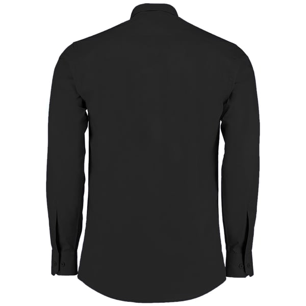 Kustom Kit Mens Long Sleeve Poplin Shirt