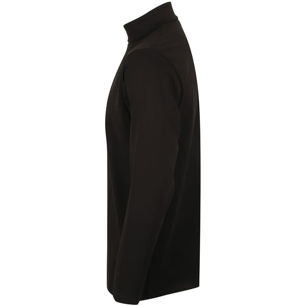 Henbury Mens Long Sleeve Cotton Rich Roll Neck Top / Sweatshirt