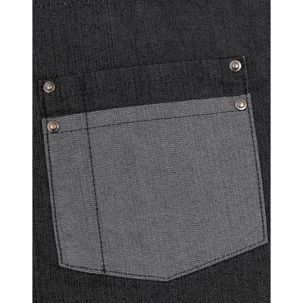 Premier Unisex Domain Contrast Denim Bib Apron