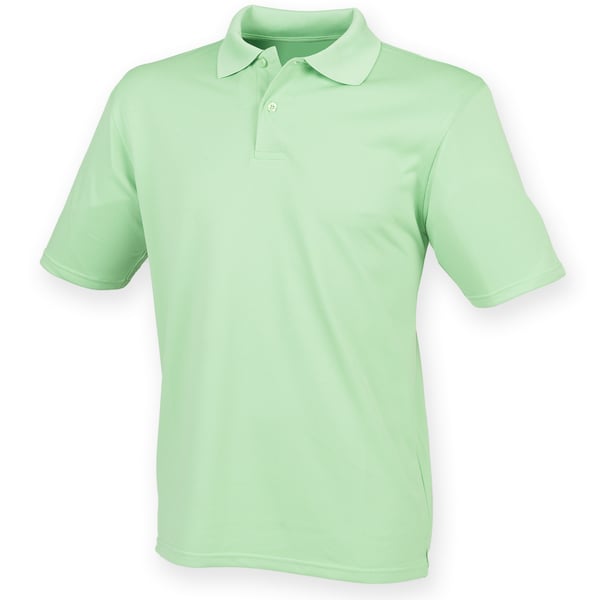 Henbury Coolplus® Pique poloshirt til mænd