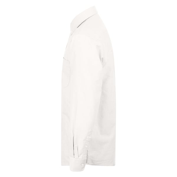 Henbury Mens Long Sleeve Classic Oxford Work Shirt