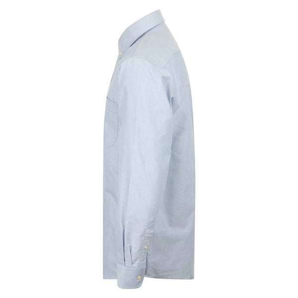 Henbury Mens Long Sleeve Classic Oxford Work Shirt