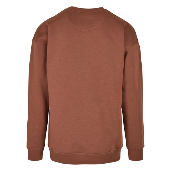 Build Your Brand Mens Crew Neck Plain Sweatshirt