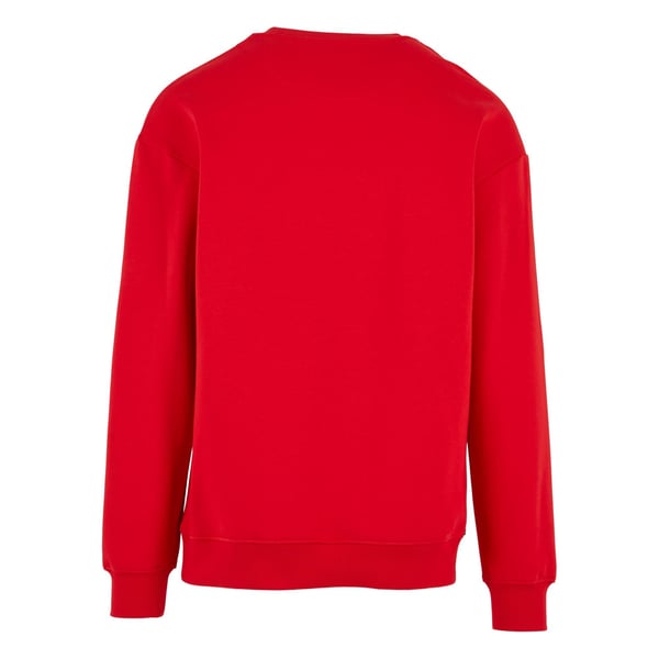 Build Your Brand Mens Crew Neck Plain Sweatshirt