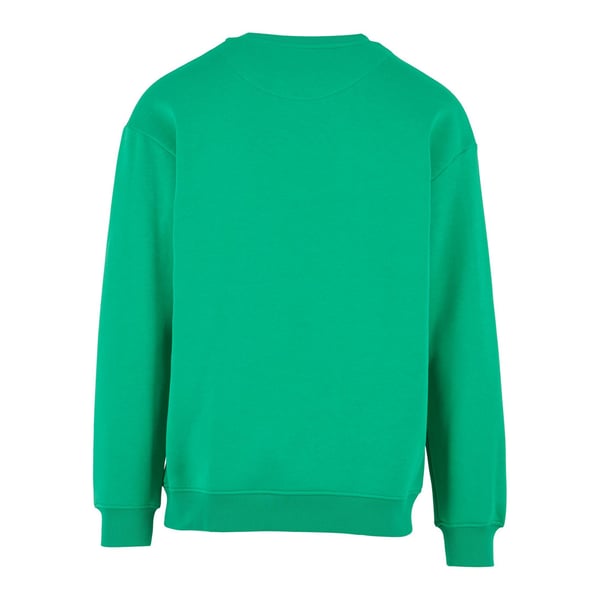 Build Your Brand Mens Crew Neck Plain Sweatshirt