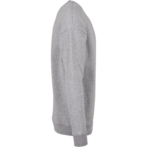 Build Your Brand Mens Crew Neck Plain Sweatshirt