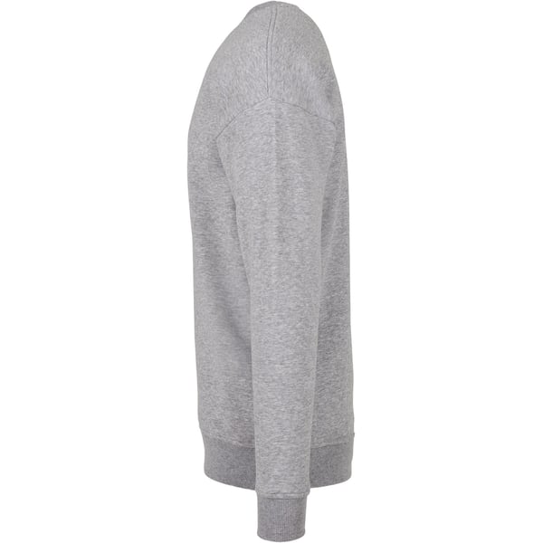 Build Your Brand Mens Crew Neck Plain Sweatshirt