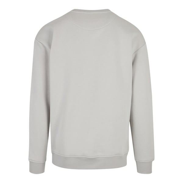 Build Your Brand Mens Crew Neck Plain Sweatshirt