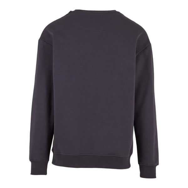 Build Your Brand Mens Crew Neck Plain Sweatshirt