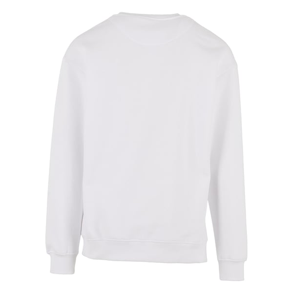 Build Your Brand Mens Crew Neck Plain Sweatshirt