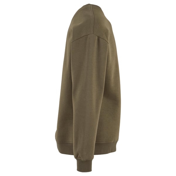 Build Your Brand Mens Crew Neck Plain Sweatshirt