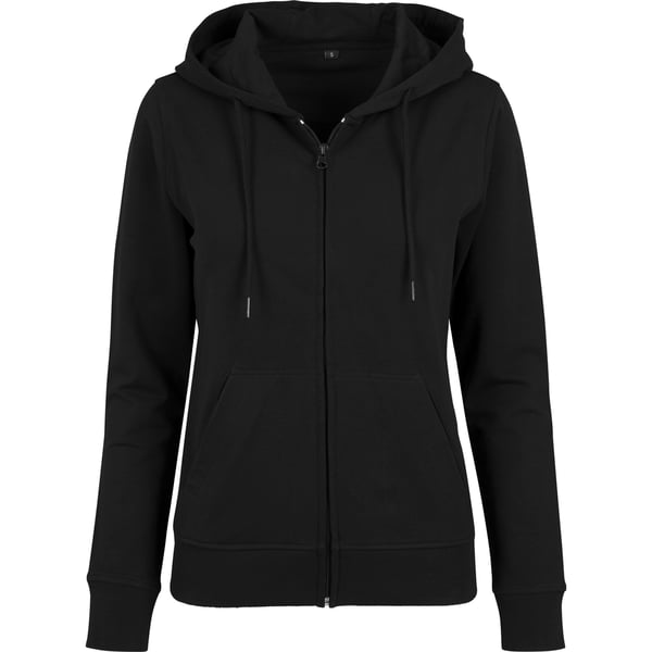 Build Your Brand Womens/Ladies Terry Zip Hoodie