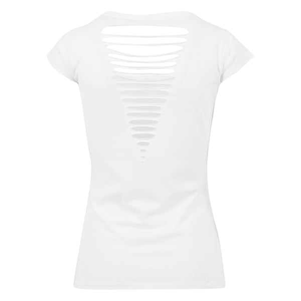 Build Your Brand Dame/kvinder med rygskåret Tee