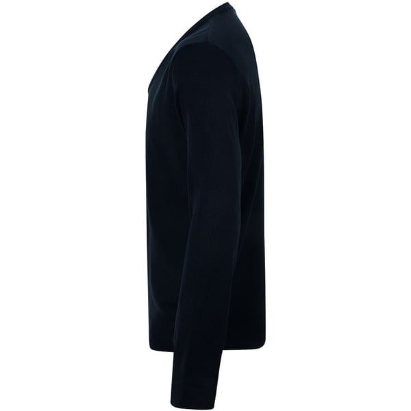 Henbury Mens 12 Gauge Fine Knit V-Neck Jumper / Sweatshirt