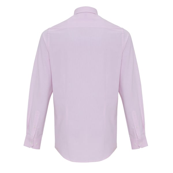 Premier Mens Cotton Rich Oxford Stripe Shirt