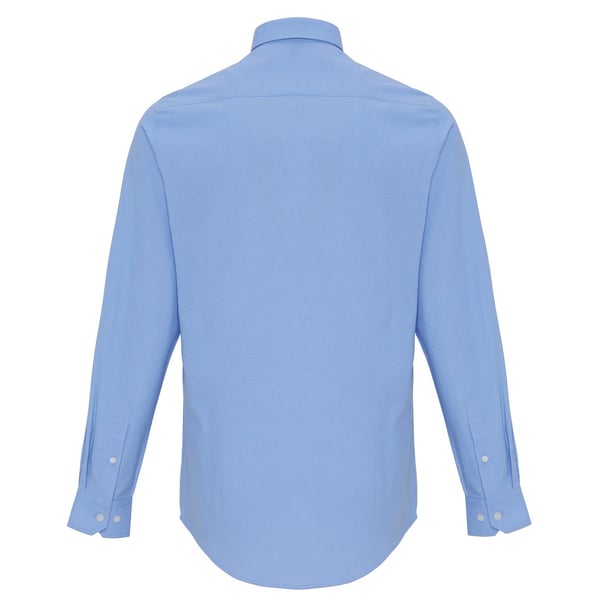 Premier Mens Cotton Rich Oxford Stripe Shirt