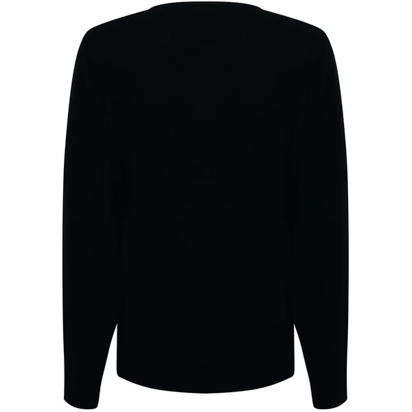 Henbury Womens/Ladies 12 Gauge Fine Knit V-Neck Jumper / Sweatshirt