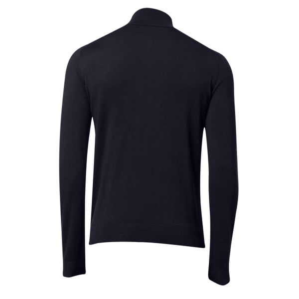 Asquith & Fox Sweatshirt med lynlås i bomuldsblanding til mænd
