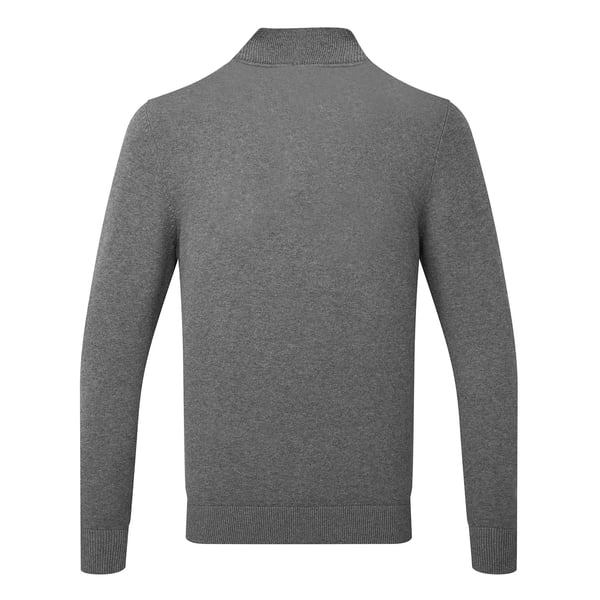 Asquith & Fox Sweatshirt med lynlås i bomuldsblanding til mænd