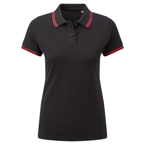 Asquith & Fox Dame/kvinder Classic Fit polo med tindingen