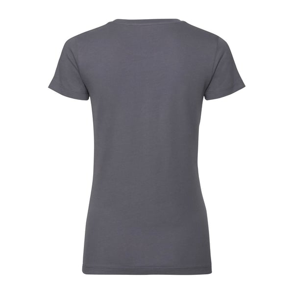 Russell Dame/Dame Authentic Pure Organic Tee til kvinder/damer