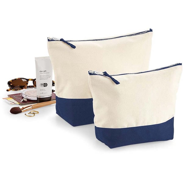 Westford Mill Dipped Base Canvas Accessory Bag (Pack of 2)