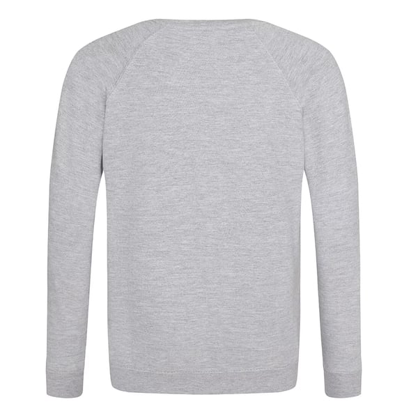 AWDis Academy Childrens/Kids Crew Neck Raglan School Sweatshirt (Pack of 2)