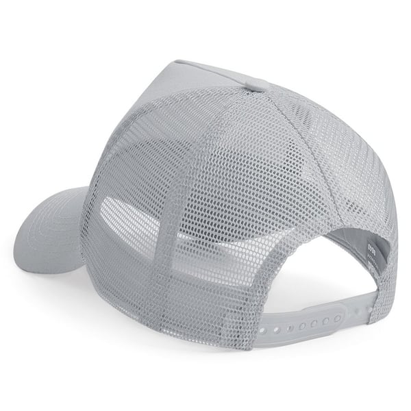 Beechfield Mens Half Mesh Trucker Cap / Headwear (Pack of 2)
