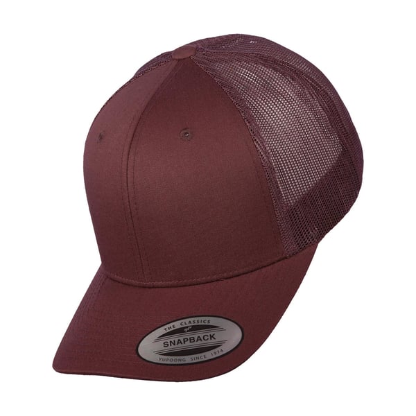 Yupoong Flexfit Retro Snapback Trucker Cap (Pack of 2)