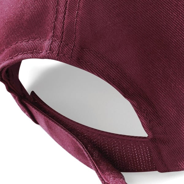 Beechfield Unisex Plain Original 5 Panel Baseball Cap med 5 paneler (pakke med 2)