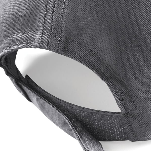 Beechfield Unisex Plain Original 5 Panel Baseball Cap med 5 paneler (pakke med 2)