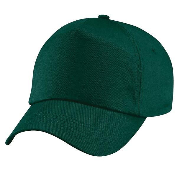 Beechfield Unisex Plain Original 5 Panel Baseball Cap (Pack of 2)