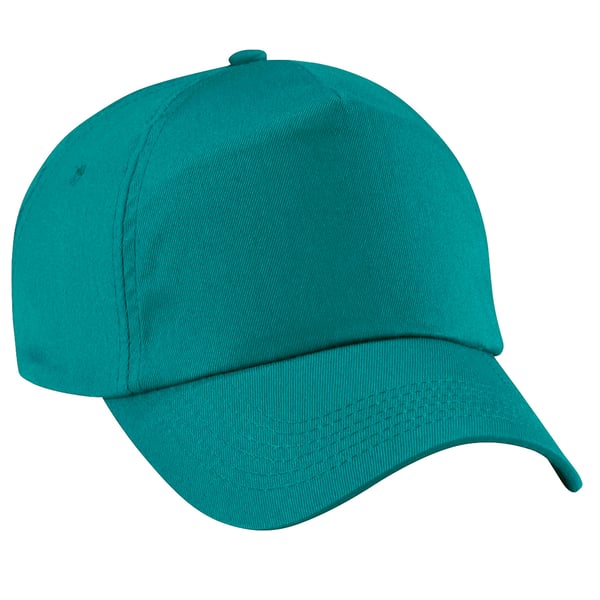 Beechfield Unisex yksivärinen alkuperäinen 5 paneelin baseball-lippis (2 kpl pakkaus)