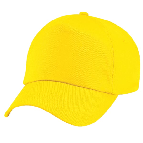 Beechfield Unisex Plain Original 5 Panel Baseball Cap (Pack of 2)