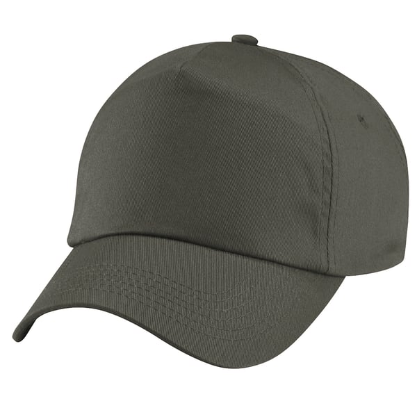 Beechfield Unisex Plain Original 5 Panel Baseball Cap (Pack of 2)