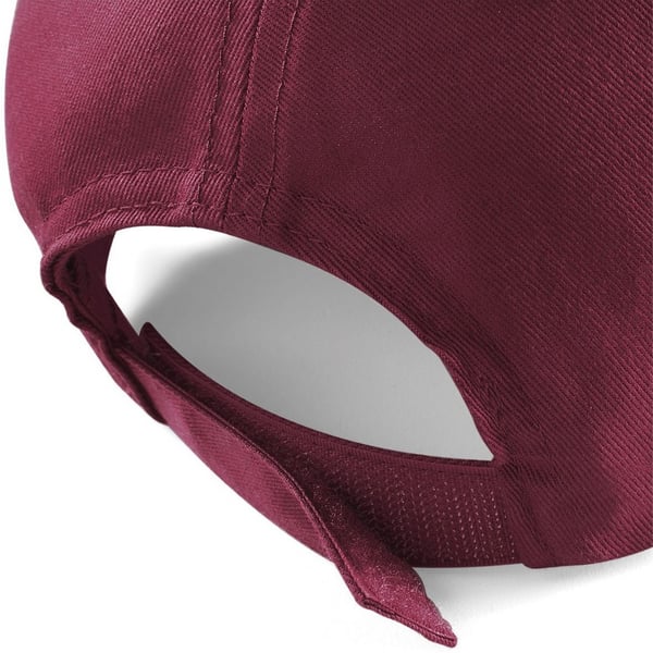 Beechfield Unisex Ultimate 5 Panel Baseball Cap med 5 paneler (pakke med 2)