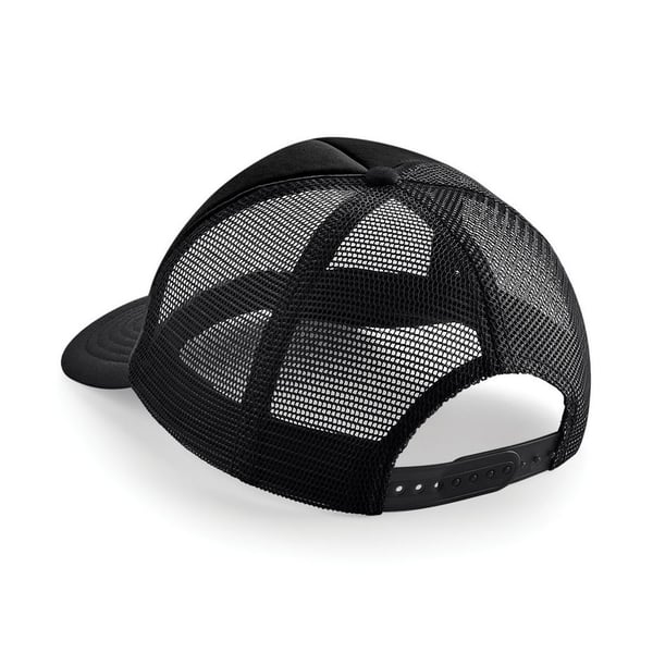 Beechfield Vintage Plain Snap-Back Trucker Cap (Pack of 2)