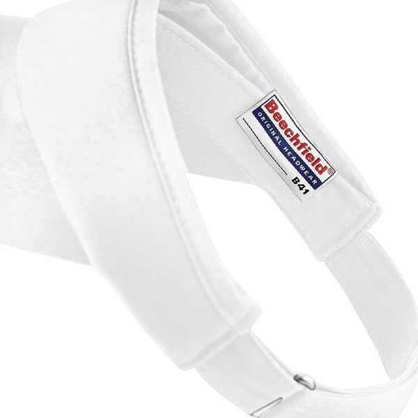 Beechfield Unisex Sports Visor / Headwear (Pack Of 2)