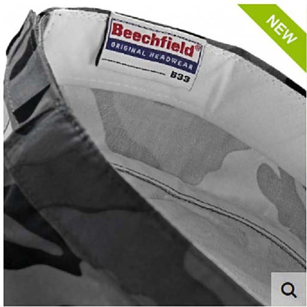 Beechfield Camouflage Army Cap / Headwear (Pack of 2)