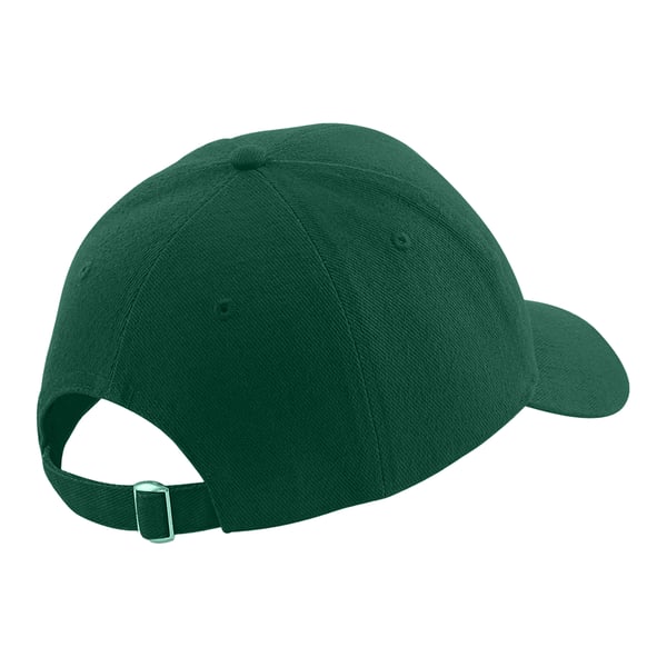 Beechfield Unisex Pro-Style Heavy Brushed Cotton Baseball Cap / Headwear (Pack of 2)