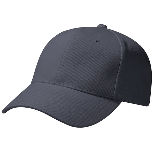 Beechfield Unisex Pro-Style Heavy Brushed Cotton Baseball Cap / Headwear (Pack of 2)