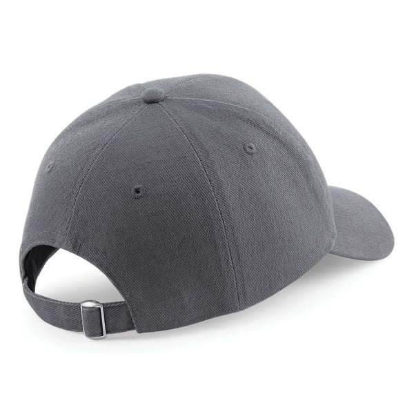 Beechfield Unisex Pro-Style Heavy Brushed Cotton Baseball Cap / Headwear (Pack of 2)