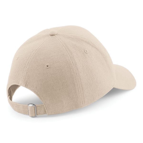 Beechfield Unisex Pro-Style Heavy Brushed Cotton Baseball Cap / Headwear (Pack of 2)