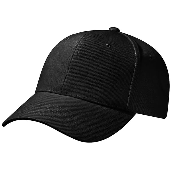 Beechfield Unisex Pro-Style Heavy Brushed Cotton Baseball Cap / Headwear (Pack of 2)