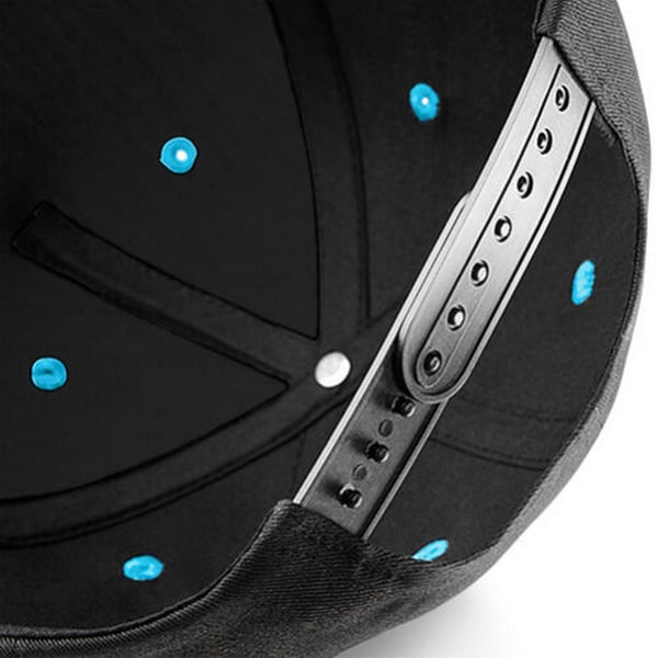 Beechfield Unisex 5 Panel kontrast Snapback Cap med kontrastfarve (pakke med 2)