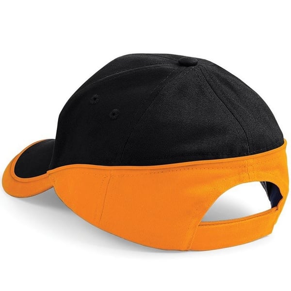 Beechfield Unisex Teamwear Competition Cap Baseball / Headwear (Pack of 2)