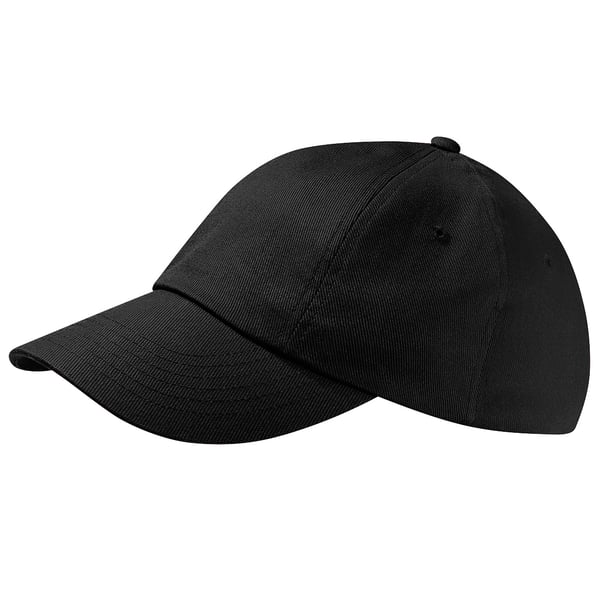 Beechfield Unisex Low Profile Heavy Cotton Drill Cap / Headwear (Pack of 2)