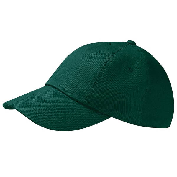 Beechfield Unisex Low Profile Heavy Cotton Drill Cap / Headwear (Pack of 2)